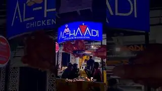 Vadodara Best Non veg food stall, Al Haadi.. #chickenshawarma