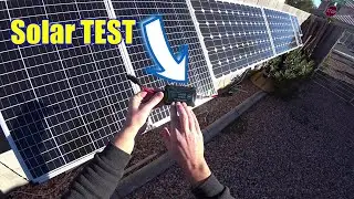 Solar test for BateriaPower MPPT 10A Solar Charge Controller