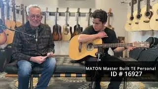 Maton Guitars Master Built TE Personal #16927