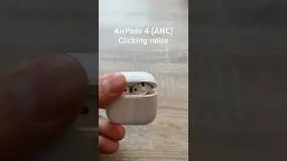 The lid of the AirPods 4 does a very loud clicking noise when moving. The old ones wheren&lsquo;t as loud.