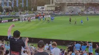 Alex Wilkinson winning goal for Sydney FC vs Newcastle Jets A-League Round 12 2020/21