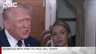 Trump considers military action against iran: White house | DBC NEWS
