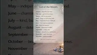 When a Girl Is Born: 12 Female Personality Types by Birth Month#astrology #femininepower