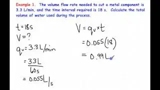 Volume Flow Rate