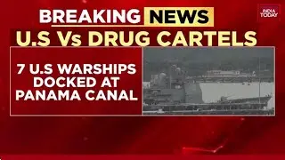 Mega US Naval Build-up In Caribbean Targets Drug Cartels Near Venezuela | India Today News