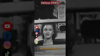 Detour (1945) #movie #oldmovies #film #cinephile #moviehistory #retro #classiccinema #love