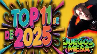 TOP 11 de 2025 🔝 ¡NUESTROS MEJORES juegos de mesa de 2025!