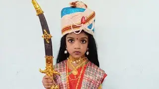 Freedom Fighter fancy dress competition || வேலுநாச்சியார் || velunachiyar speech⚔️