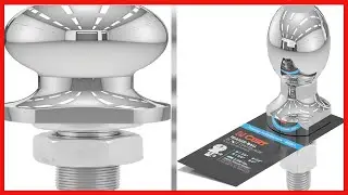1 78 Inch Trailer Hitch Ball With Chrome Finish For Safe And Confident Towing