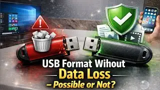 Can You Format USB Without Losing Data? Truth Explained