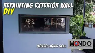How to Repaint Old Exterior Wall | Mondo Liquid Seal