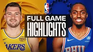 Los Angeles Lakers Vs Philadelphia 76ers Full Game Highlights Jan 03 , 2026 | NBA