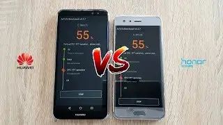 Huawei Mate 10 lite vs. Honor 9 - AnTuTu Benchmark