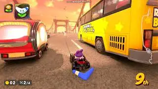 Mario kart world on new nintendo swich2!!!