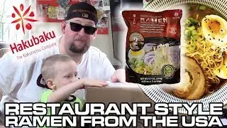 Hakubaku Tonkotsu & Shoyu Ramen Noodle | Unboxing Time