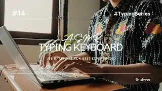 ASMR Keyboard Typing Sounds | Relaxing Keyboard Sounds for Sleep and Stress Relief