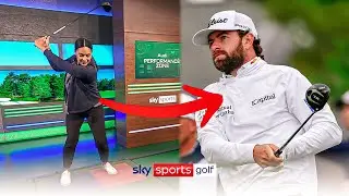 REPLICATING Cam Young&rsquo;s unique golf swing 🔍 | Audi Performance Zone