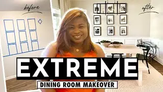 Organic Modern Dining Room Makeover + How Much it Cost Me to Transform This Room