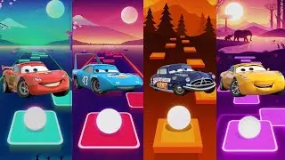 🥇 🚗 Lightning McQueen Beats the IMPOSSIBLE Track! 🔥 | Astro Beat | Tiles Hop (Insane Challenge!)