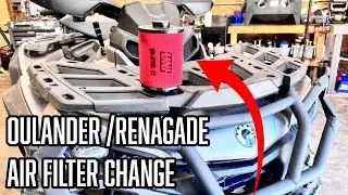 How To Replace Can-Am Outlander / Renegade Air Filter