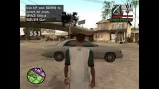 GTA San Andreas Car Spawner Mod