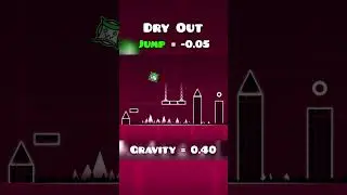 Dry Out Gravity Jump Modifiers #geometrydash