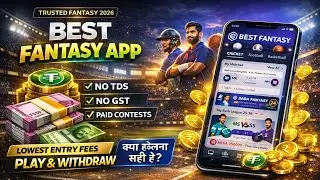 Best Fantasy App 2026  Paid Contests, Zero Tax (No TDS, No GST) | Smooth USDT & Bank Payouts