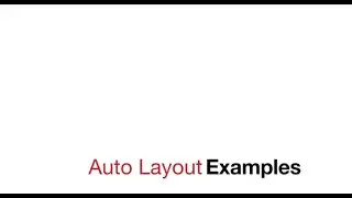 Auto Layout Examples