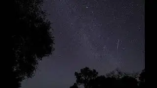 Starry stars ✨ timelapse 4k - RiSa Astronomy - bylabane camping - Canon M50 mark ii - sigma 16mm