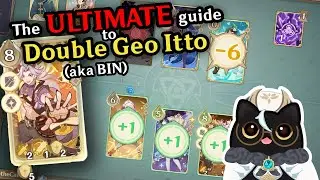 ПОЛНОЕ руководство по Double Geo Itto (BIN) | Лаборатория колоды Invokation Akademy | Genshin Impact TCG