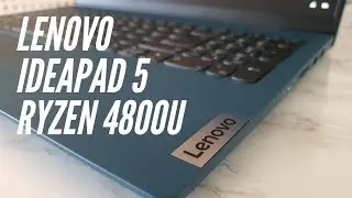 UNBOXING Lenovo Ideapad 5 Amd Ryzen 7 4800U Teal