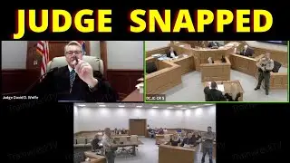 JUDGE DAVID WOLFE CHECKED HUSBAND AFTER HE ACTS IRRATICLY IN COURT!