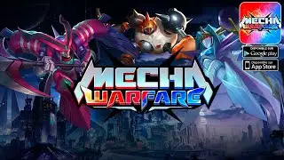 Mecha Warfare Gameplay - Strategy Game (Android/iOS) - SAMSUNG GALAXY FOLD 4