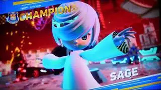 Посмотрите на милый победный танец Сейджа! | Sonic Racing: CrossWorlds