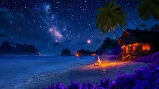(No Ads) Just 5 Seconds to Sleep &ndash; Gentle Ocean Sounds & Healing Music | 4K Ocean Night