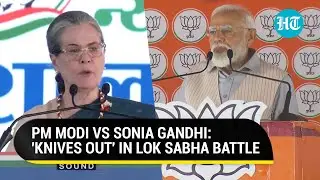 Congress Fumes At PM Modi's 'Tukde' Jab; Sonia Gandhi Stuns With 'Cheer Haran' Comeback | Watch