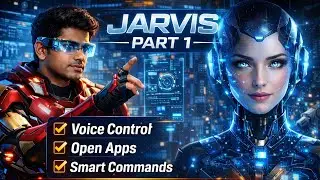 I Built My Own JARVIS AI Assistant in Real Life 🔥 | Voice Commands, Smart Automation & AI Brain #AI