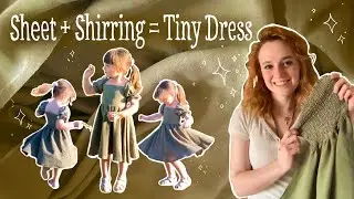 Sewing My Little Sister a Milkmaid Dress