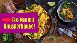 &Uuml;berbackene Nacho-Hack-Pfanne