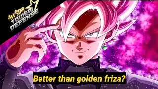 Koku black pink or Golden frieza?!! - All star tower defense [Roblox]
