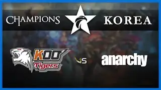KOO Tigers vs Anarchy Full BO3 Set | LCK Summer Split 2015 W10D1
