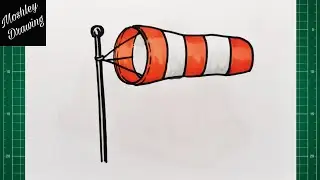 How to Draw a Wind Sock