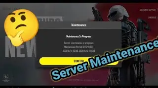Unstable Connection Reason Fixed? Server Maintenance in Pubg New State! 😔