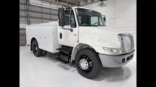International service utility truck dt466 Allison automatic