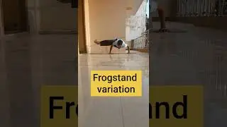 Frogstand Variation | Yoga with Shrey | #shorts #yoga