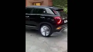 black creta with gun mattle alloy wheels #creta #shorts🔥🔥🔥