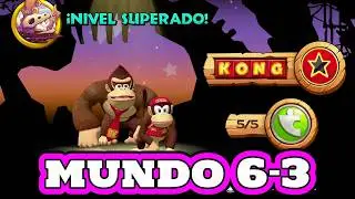 TODAS las PIEZAS de PUZZLE del Mundo 6-3 de Pesos Pesados en Donkey Kong Country Returns HD