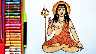 How to Draw Guru Gorak Nath Easily | Guru Gorak Nath Ji Drawing | By Drawing Art