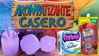 Como Hacer un AROMATIZANTE Casero con Gelatina y Suavizante | DIY AMBIENTADOR Fácil y Económico