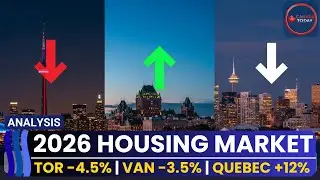 Toronto & Vancouver Home Prices to DROP in 2026 | Canada Housing Market Forecast Explained